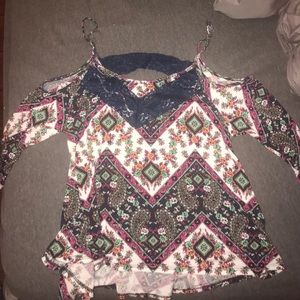 cold shoulder top